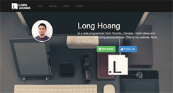 Desktop Screenshot of longhoang.ca