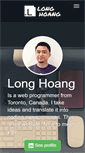 Mobile Screenshot of longhoang.ca